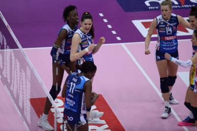 TREVISO 24022021 LEGAVOLLEY FEMMINILE PROSECCO DOC IMOCO - IGOR GORGONZOLA NOVARA
