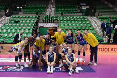 TREVISO 24022021 LEGAVOLLEY FEMMINILE PROSECCO DOC IMOCO - IGOR GORGONZOLA NOVARA