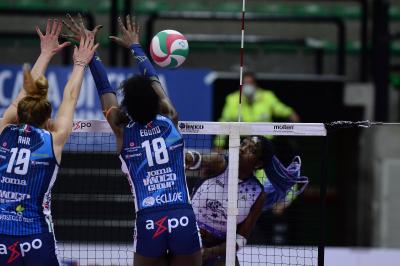 TREVISO 27032021LEGAVOLLEY FEMMINILE PLAYOFF PROSECCO DOC IMOCO - IL BISONTE FIRENZE