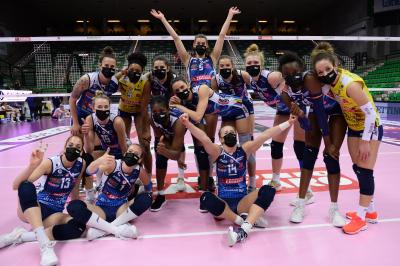 TREVISO 17042021 LEGAVOLLEY FEMMINILE PLAYOFF PROSECCO DOC IMOCO - IGOR GORGONZOLA NOVARA