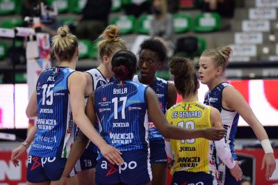 TREVISO 17042021 LEGAVOLLEY FEMMINILE PLAYOFF PROSECCO DOC IMOCO - IGOR GORGONZOLA NOVARA