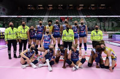 TREVISO 17042021 LEGAVOLLEY FEMMINILE PLAYOFF PROSECCO DOC IMOCO - IGOR GORGONZOLA NOVARA
