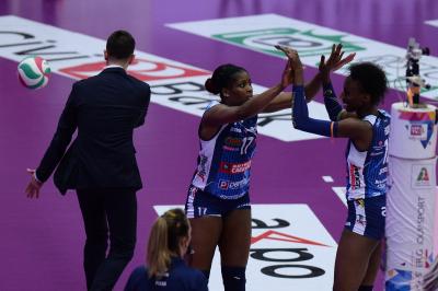 TREVISO 17042021 LEGAVOLLEY FEMMINILE PLAYOFF PROSECCO DOC IMOCO - IGOR GORGONZOLA NOVARA