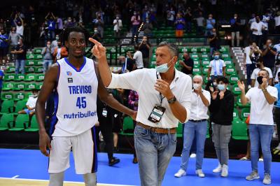 TREVISO 17092021 FIBA CHAMPIONS LEAGUE QUALIFICAZIONI NUTRIBULLET TREVISO BASKET - TSMOKI MINSK