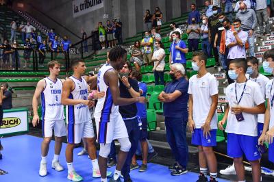 TREVISO 17092021 FIBA CHAMPIONS LEAGUE QUALIFICAZIONI NUTRIBULLET TREVISO BASKET - TSMOKI MINSK