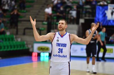 TREVISO 17092021 FIBA CHAMPIONS LEAGUE QUALIFICAZIONI NUTRIBULLET TREVISO BASKET - TSMOKI MINSK