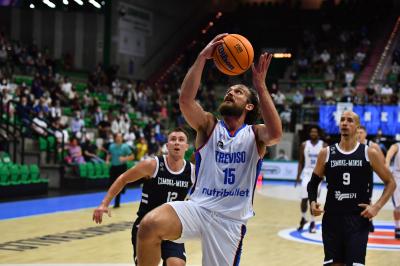 TREVISO 17092021 FIBA CHAMPIONS LEAGUE QUALIFICAZIONI NUTRIBULLET TREVISO BASKET - TSMOKI MINSK