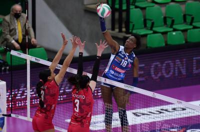 TREVISO 031020214 LEGAVOLLEY FEMMINILE COPPA ITALIA PROSECCO DOC IMOCO - UNET E WORK BUSTO ARSIZIO