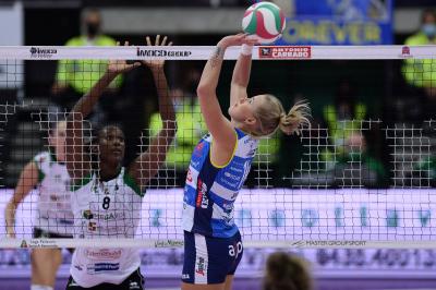 TREVISO 10102021 LEGAVOLLEY FEMMINILE CAMPIONATO PROSECCO DOC IMOCO - MEGABOX VALLEFOGLIA