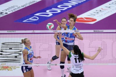 TREVISO 10102021 LEGAVOLLEY FEMMINILE CAMPIONATO PROSECCO DOC IMOCO - MEGABOX VALLEFOGLIA