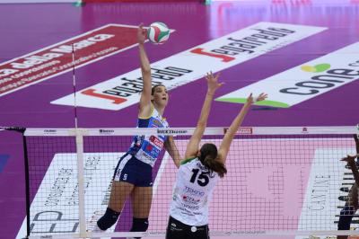 TREVISO 10102021 LEGAVOLLEY FEMMINILE CAMPIONATO PROSECCO DOC IMOCO - MEGABOX VALLEFOGLIA