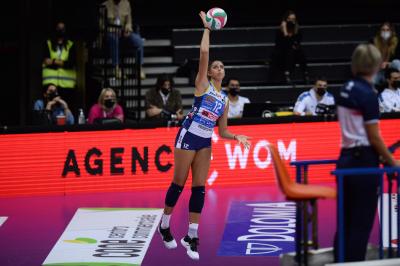 TREVISO 10102021 LEGAVOLLEY FEMMINILE CAMPIONATO PROSECCO DOC IMOCO - MEGABOX VALLEFOGLIA