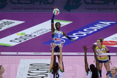 TREVISO 10102021 LEGAVOLLEY FEMMINILE CAMPIONATO PROSECCO DOC IMOCO - MEGABOX VALLEFOGLIA