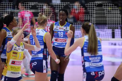 TREVISO 21102021 LEGAVOLLEY FEMMINILE CAMPIONATO PROSECCO DOC IMOCO - IGOR GORGONZOLA NOVARA