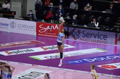 TREVISO 21102021 LEGAVOLLEY FEMMINILE CAMPIONATO PROSECCO DOC IMOCO - IGOR GORGONZOLA NOVARA
