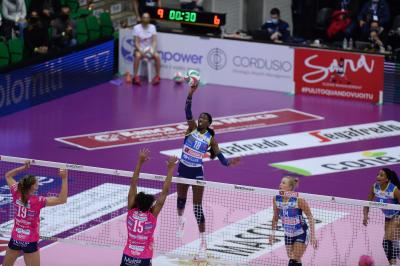 TREVISO 21102021 LEGAVOLLEY FEMMINILE CAMPIONATO PROSECCO DOC IMOCO - IGOR GORGONZOLA NOVARA
