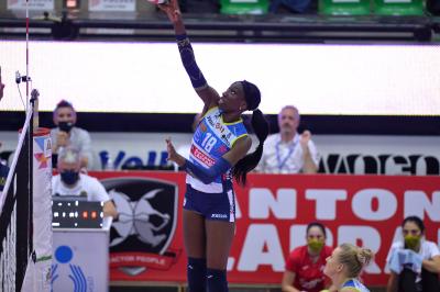 TREVISO 21102021 LEGAVOLLEY FEMMINILE CAMPIONATO PROSECCO DOC IMOCO - E-WORK BUSTO ARSIZIO