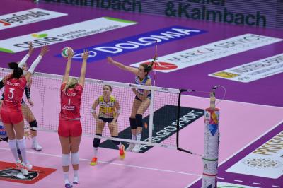TREVISO 21102021 LEGAVOLLEY FEMMINILE CAMPIONATO PROSECCO DOC IMOCO - E-WORK BUSTO ARSIZIO
