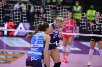 TREVISO 21102021 LEGAVOLLEY FEMMINILE CAMPIONATO PROSECCO DOC IMOCO - E-WORK BUSTO ARSIZIO