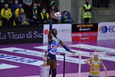 TREVISO 21102021 LEGAVOLLEY FEMMINILE CAMPIONATO PROSECCO DOC IMOCO - E-WORK BUSTO ARSIZIO
