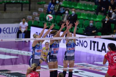 TREVISO 21102021 LEGAVOLLEY FEMMINILE CAMPIONATO PROSECCO DOC IMOCO - E-WORK BUSTO ARSIZIO