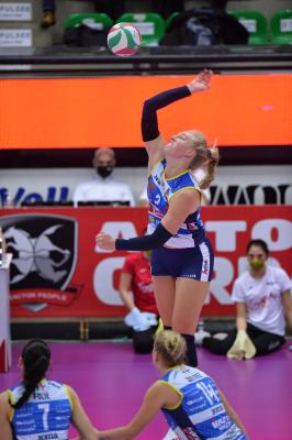 TREVISO 21102021 LEGAVOLLEY FEMMINILE CAMPIONATO PROSECCO DOC IMOCO - E-WORK BUSTO ARSIZIO