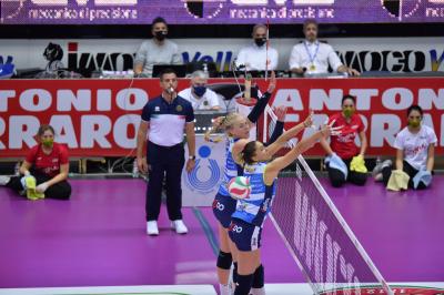 TREVISO 21102021 LEGAVOLLEY FEMMINILE CAMPIONATO PROSECCO DOC IMOCO - E-WORK BUSTO ARSIZIO