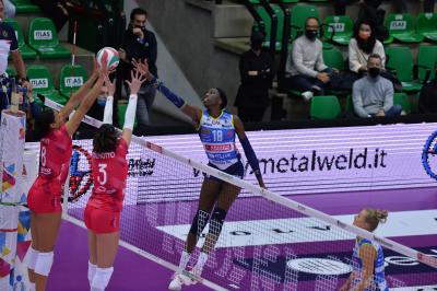 TREVISO 21102021 LEGAVOLLEY FEMMINILE CAMPIONATO PROSECCO DOC IMOCO - E-WORK BUSTO ARSIZIO