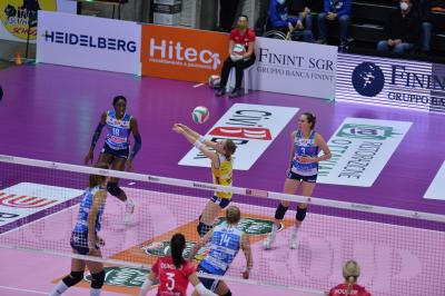 TREVISO 21102021 LEGAVOLLEY FEMMINILE CAMPIONATO PROSECCO DOC IMOCO - E-WORK BUSTO ARSIZIO