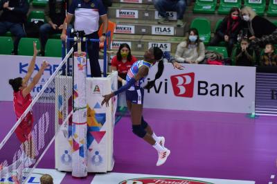 TREVISO 21102021 LEGAVOLLEY FEMMINILE CAMPIONATO PROSECCO DOC IMOCO - E-WORK BUSTO ARSIZIO