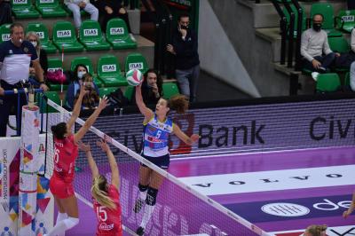 TREVISO 21102021 LEGAVOLLEY FEMMINILE CAMPIONATO PROSECCO DOC IMOCO - E-WORK BUSTO ARSIZIO