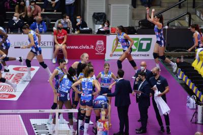 TREVISO 21102021 LEGAVOLLEY FEMMINILE CAMPIONATO PROSECCO DOC IMOCO - DELTA DESPAR TRENTINO