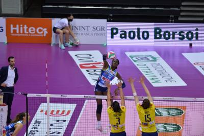 TREVISO 21102021 LEGAVOLLEY FEMMINILE CAMPIONATO PROSECCO DOC IMOCO - DELTA DESPAR TRENTINO