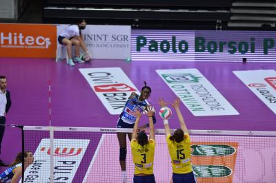 TREVISO 21102021 LEGAVOLLEY FEMMINILE CAMPIONATO PROSECCO DOC IMOCO - DELTA DESPAR TRENTINO
