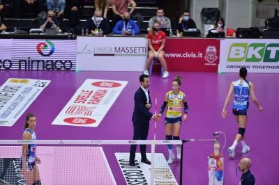 TREVISO 21102021 LEGAVOLLEY FEMMINILE CAMPIONATO PROSECCO DOC IMOCO - DELTA DESPAR TRENTINO
