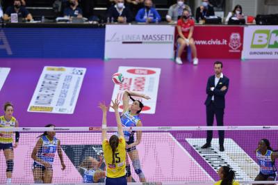 TREVISO 21102021 LEGAVOLLEY FEMMINILE CAMPIONATO PROSECCO DOC IMOCO - DELTA DESPAR TRENTINO