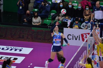 TREVISO 21102021 LEGAVOLLEY FEMMINILE CAMPIONATO PROSECCO DOC IMOCO - DELTA DESPAR TRENTINO