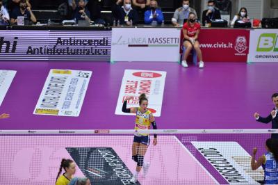 TREVISO 21102021 LEGAVOLLEY FEMMINILE CAMPIONATO PROSECCO DOC IMOCO - DELTA DESPAR TRENTINO