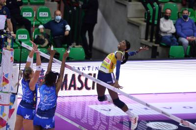 TREVISO 01122021 LEGAVOLLEY FEMMINILE CAMPIONATO PROSECCO DOC IMOCO - IL BISONTE FIRENZE