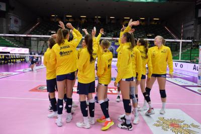 TREVISO 01122021 LEGAVOLLEY FEMMINILE CAMPIONATO PROSECCO DOC IMOCO - IL BISONTE FIRENZE