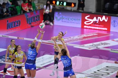 TREVISO 01122021 LEGAVOLLEY FEMMINILE CAMPIONATO PROSECCO DOC IMOCO - IL BISONTE FIRENZE
