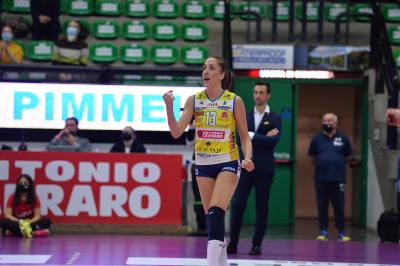 TREVISO 01122021 LEGAVOLLEY FEMMINILE CAMPIONATO PROSECCO DOC IMOCO - IL BISONTE FIRENZE