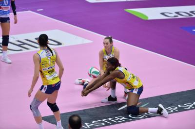 TREVISO 01122021 LEGAVOLLEY FEMMINILE CAMPIONATO PROSECCO DOC IMOCO - IL BISONTE FIRENZE