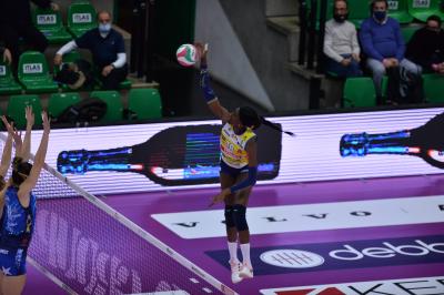 TREVISO 01122021 LEGAVOLLEY FEMMINILE CAMPIONATO PROSECCO DOC IMOCO - IL BISONTE FIRENZE