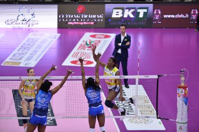 TREVISO 01122021 LEGAVOLLEY FEMMINILE CAMPIONATO PROSECCO DOC IMOCO - IL BISONTE FIRENZE