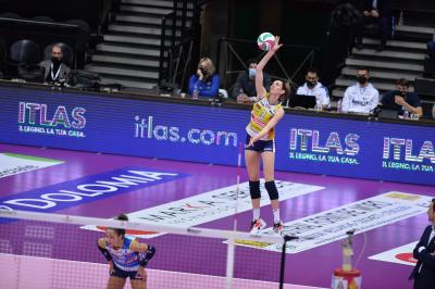 TREVISO 01122021 LEGAVOLLEY FEMMINILE CAMPIONATO PROSECCO DOC IMOCO - IL BISONTE FIRENZE