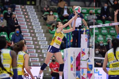TREVISO 01122021 LEGAVOLLEY FEMMINILE CAMPIONATO PROSECCO DOC IMOCO - IL BISONTE FIRENZE