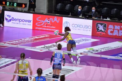 TREVISO 01122021 LEGAVOLLEY FEMMINILE CAMPIONATO PROSECCO DOC IMOCO - IL BISONTE FIRENZE