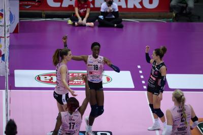 TREVISO 04122021 LEGAVOLLEY FEMMINILE CAMPIONATO PROSECCO DOC IMOCO - BARTOCCINI PORTINFISSI PERUGIA