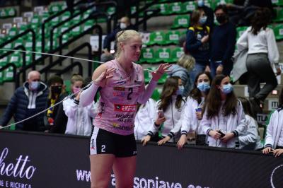 TREVISO 04122021 LEGAVOLLEY FEMMINILE CAMPIONATO PROSECCO DOC IMOCO - BARTOCCINI PORTINFISSI PERUGIA